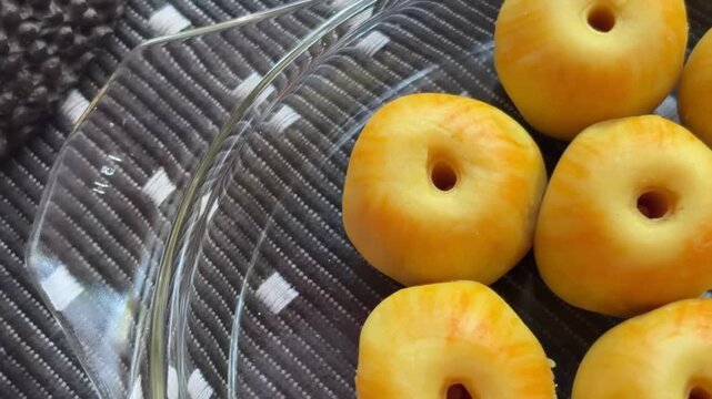 Kaju apple exotic indian dessert