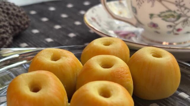 Kaju apple exotic indian dessert