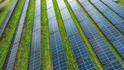 High altitude cloud view from airplane