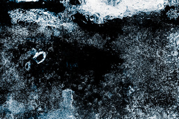 Ice texture background. Textured cold frosty surface of ice background.