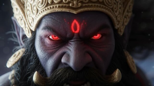 Lord Brahma holding a radiant lotus in celestial light, surrounded by a glowing golden halo symbolizing divine creation and wisdom.