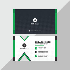 Modern Professional Business Card, Creative And Simple Business Visiting Card, Business Card Design Template 
