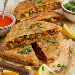 Vegan murtabak