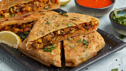 Vegan murtabak
