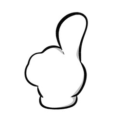 ハンドサイン素材｜指さしポーズ2