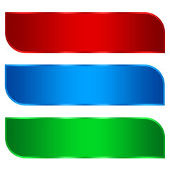 modern lower third set design element text box png file with color light line element	