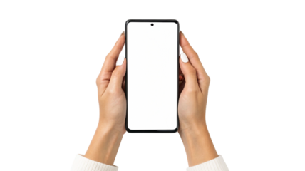 smartphone mockup, mobile phone, blank screen mobile, technology device, phone in hand, gadget display, white background phone, modern smartphone, isolated phone, app screen