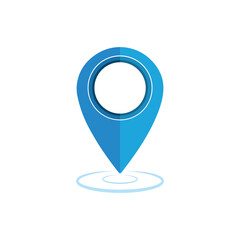 Location pin icon. Map pin place marker. Location icon. Map marker pointer icon set. GPS location symbol collection.