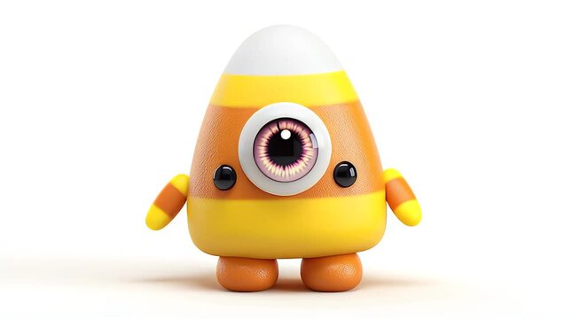 Candy Corn Monster Animation
