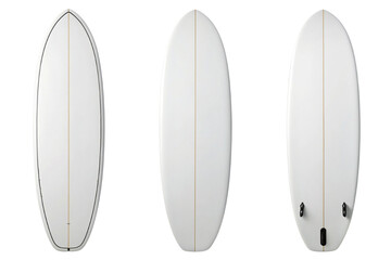Fototapeta premium Surfboard, surfboard design, surfboard mockup, white surfboard, surfing board, beach surfboard, surfboard isolated, surfboard equipment, ocean surfboard, surfboard photo