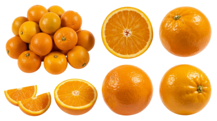 Fresh oranges artfully arranged, showcasing vibrant color, perfect for healthy eating and citrus fruit lovers everywhere