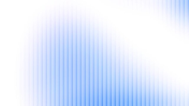 Abstract animation of a soft blue gradient liquid background with blurred glass line textures 
