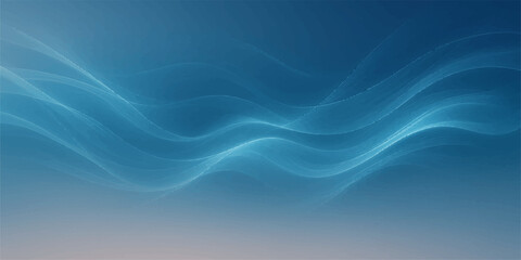 Smooth, abstract blue waves in a flowing design with a soft light texture and gentle curve pattern, perfect as a digital backdrop or wallpaper