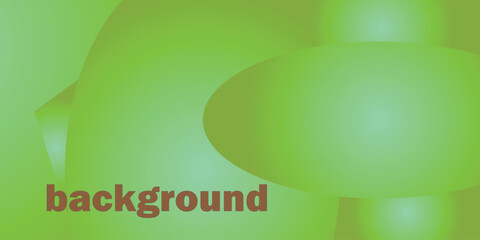 Abstract Flowing Gradient Background With Soft Light And Organic Shapes In Shades Of Green And Teal