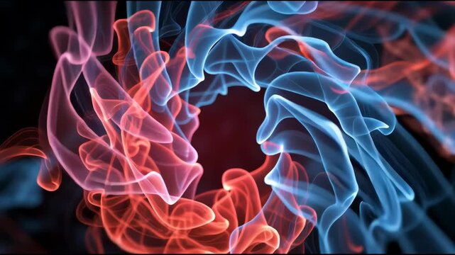 幻想的な煙の動画