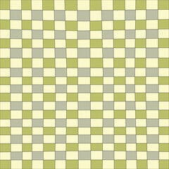 Elegant sage green gingham seamless pattern in soft pastel tones. Minimalist checkered background with light green and blush pink combination.