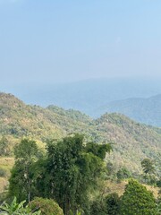 Fototapeta premium view from the mountain