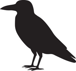 Obraz premium Kingfisher bird silhouette vector, black and white silhouette vector illustration