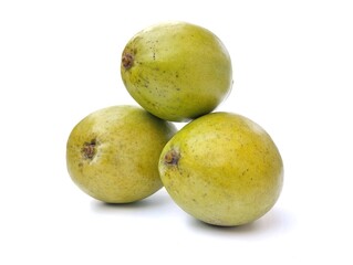 Fresh mango isolated on white background 