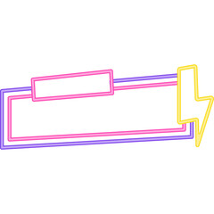 Neon Flash Sale Futuristic