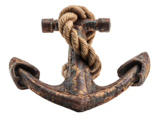Anchor with Rope png