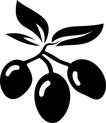 Hanukkah Olive Branch Illustration – Peace and Light Holiday Symbol icon 2025