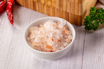 Himalaya pink salt for cooking