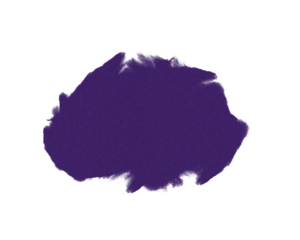 purple  watercolor brush stroke with rough edges on white background. Vibrant paint texture perfect for abstract art, posters, and digital design. Bold handmade ink splash illustration.