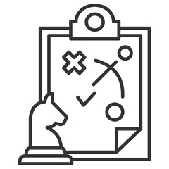 Strategy Outline Icon