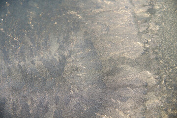 background of frost and ice crystals