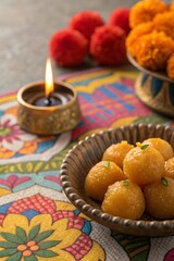 Celebrating the Beloved Bond of Brotherhood and Sisterhood with Delicious Sweet Treats and Festive Lights