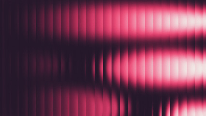 Vibrant neon glass refraction background with glowing pink light effect and smooth motion blur cyber pattern.