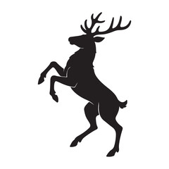 deer stag silhouette