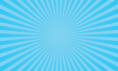A vibrant blue sunburst pattern radiates from the center, creating a dynamic and eyecatching design, perfect for backgrounds and graphic elements
