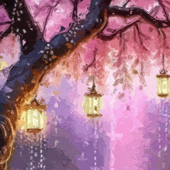 Various oil paintings, flowers, landscapes, roses, peonies, roses, peonies, landscapes, lakes, forests, plum blossoms