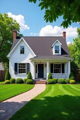 Win Your Dream Home! Charming Suburban House Awaits New Owner. Freshly painted, manicured lawn, idyllic setting.  Move-in ready prize home.