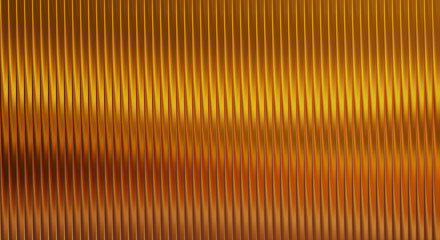 Obraz premium Golden Ribbed Abstract Texture Background 