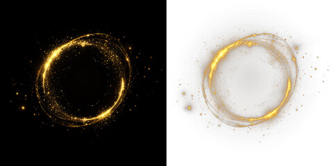 PNG Sparkle Overlay with Transparent Starry Background on transparent background © POLINA