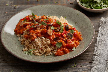 Tikka masala vegan