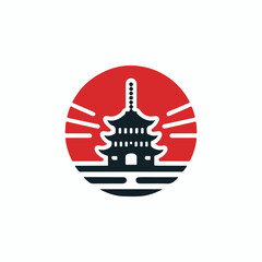 Japan Landmark Logo