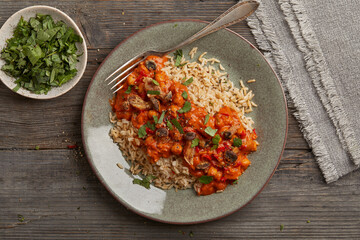Tikka masala vegan