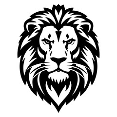 lion head icon logo vector