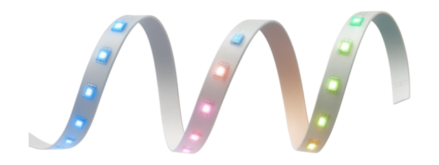 Trim-to-fit smart LED strip lights for customizable mood lighting around your bedroom
