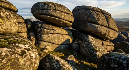 Rocky Landscape in the British Isles.