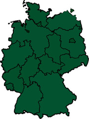 map of germany