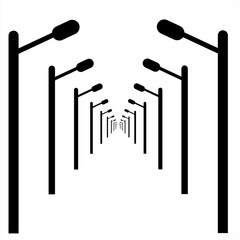 lights on the highway 