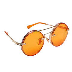 Sunglasses with Red and Orange isolated on transparent background