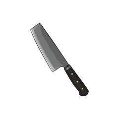 knife isolated on white background