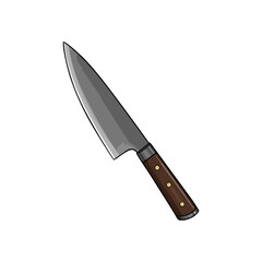 knife isolated on white background