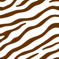 Seamless zebra wave pattern